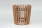 Wooden Slats and Iron Plant Bucket, 1960s 1