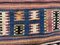 Vintage Middle Eastern Qasgai Kilim Rug 4