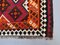 Vintage Middle Eastern Qasgai Kilim Rug, Image 8