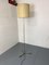 Lámpara de pie Mid-Century moderna de acero y tela de Hagoort, años 50, Imagen 1