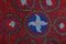 Usbekischer Suzani Wandteppich aus Seide mit Stickerei 9