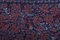 Suzani Tapestry in Blue Silk with Pomegranates Decor 9