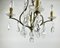 French Baroque Style Bronze and Crystal Chandelier, 1910s 9