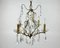 French Baroque Style Bronze and Crystal Chandelier, 1910s 6