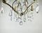 French Baroque Style Bronze and Crystal Chandelier, 1910s 8