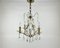 French Baroque Style Bronze and Crystal Chandelier, 1910s, Image 2