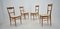 Chaises de Salle à Manger attribuées à Drevotvar, Ex-Tchécoslovaquie, 1970s, Set de 4 11
