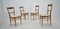 Dining Chairs attributed to Drevotvar, Former Czechoslovakia, 1970s, Set of 4 11