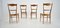 Dining Chairs attributed to Drevotvar, Former Czechoslovakia, 1970s, Set of 4 12