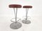 Stools attributed to Piet Hein for Fritz Hansen, Denmark, 1960s, Set of 2 9