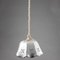 White Ceramic Hanging Light, Late 18th Century 6