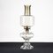 Glass and Metal Oil Table Lamp 5