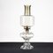 Glass and Metal Oil Table Lamp, Image 5