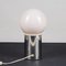 Vintage Table Lamp with Glass Sphere and Base in Chromed Metal in the style of Gae Aulenti 3
