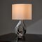 French Crystal Table Lamp by Daum, 1950s 3