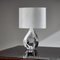 French Crystal Table Lamp by Daum, 1950s, Image 1