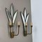 French Bronze Theatre Wall Lights, 1970, Set of 2 13