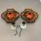 Vintage German Ceramic Fat Lava Wall Lights from Hustadt Lights, 1970, Set of 2 15