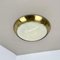 Brass Ceiling Light by Gio Ponti, 1950 4