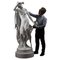 Life-Size Statue of Nymph Amalthée and Zeus Goat, 1880 1