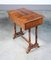 19th Century Walnut Worktable with Drawer 8