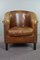 English Style Leather Club Chair with Decorative Nails 3