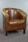 English Style Leather Club Chair with Decorative Nails 2