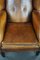Large Sheep Leather Ear Armchair, Image 7