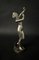 Art Nouveau Female Dancer with Cup in Silvered Bronze 1