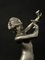 Art Nouveau Female Dancer with Cup in Silvered Bronze 8