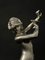Danseuse Art Nouveau avec Coupe en Bronze Argenté 8