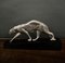 Art Deco Panther in Silvered Bronze by Maurice Prost 3