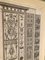 Biombo plegable de arquitectura neoclásica italiana de 6 paneles con grabados al aguafuerte, Imagen 9