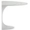 White Marble and Aluminum Dining Table by Thai Natura 2