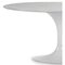 White Marble and Aluminum Dining Table by Thai Natura 3