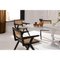 White Aluminum and Marble Dining Table by Thai Natura 8