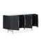 Elm Wood, Metal and Artificial Marble Sideboard by Thai Natura, Image 4