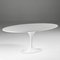 White MDF and Aluminum Dining Table by Thai Natura, Image 2