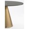 Grey Glass and Golden Metal Dining Table by Thai Natura 3