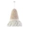 Natural Sisal and White Raffia Ceiling Lamp by Thai Natura 3