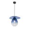 Blue Glass Ceiling Lamp by Thai Natura 2