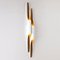 White and Golden Metal Wall Lamp by Thai Natura, Image 2
