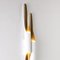 White and Golden Metal Wall Lamp by Thai Natura, Image 3