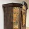 Painted Gable Cupboard with Beveled Sides, 1850s 4