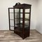 Antique Baroque Showcase in Mahogany, 1860s 3