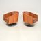 Italian Leather Swivel Armchairs from Natuzzi, 2000, Set of 2, Image 3