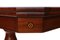 Antique Georgian Folding Console Table in Mahogany and Rosewood, 1810, Image 9