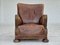 Danish Relax Chair in Leather & Oak, 1950s 2