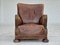 Danish Relax Chair in Leather & Oak, 1950s, Image 2