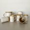 Set da caffè vintage in ceramica, anni '80, set di 8, Immagine 2